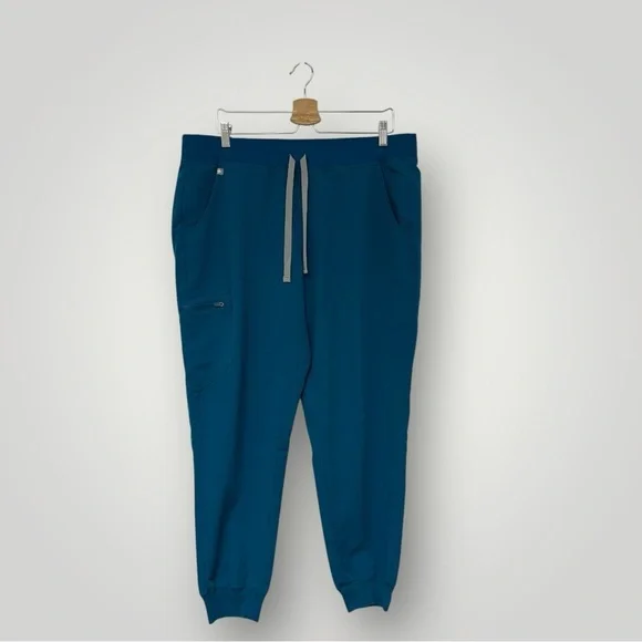 Figs Zamora Jogger Scrub Pants Sz XL in Pacific blue - Picture 2 of 6